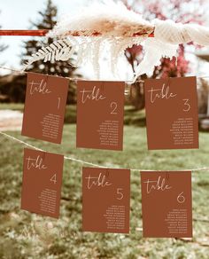 Terracotta Wedding Seating Chart Cards | Minimalist Wedding Table Seating Chart Cards Minimalist Wedding Table, Seating Chart Cards, Wedding Table Seating Chart, Rusting Wedding, Table Seating Chart, Wedding Table Seating, Orange Bridesmaid, Orange Wedding Flowers, Burnt Orange Weddings