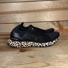 New Women’s Adidas Ultraboost Dna Slip-On Black Leopard Print Low Top Athletic Running Comfort Everyday Lifestyle Sneaker Shoes Gz9896 Brand New Comes With Box ( Super Slightly Damaged) Women’s Sizes 6 / 6.5 2021 Release Retail Was $180 Please Reach Out With Any Questions! Black Athleisure Slip-on Sneakers With Cushioned Footbed, Black Slip-on Sneakers For Athleisure, Black Slip-on Sneakers With Boost Midsole For Sports, Black Slip-on Sneakers With Cushioned Footbed For Athleisure, Black Slip-on Athleisure Running Shoes, Black Athleisure Slip-on Sneakers For Running, Black Low-top Slip-on Sneakers For Training, Slip-on Black Running Shoes, Black Slip-on Running Shoes