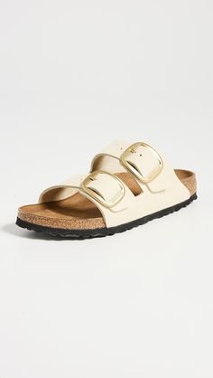 Birkenstock Arizona Big Buckle Sandals | Shopbop Classic Sandals With Buckle Closure And Round Toe, Beach Slides With Double Strap And Tang Buckle, Double Strap Slides With Tang Buckle For Beach, Classic Double Strap Leather Footbed Sandals, Classic Flat Slides With Buckle Closure, Classic Footbed Sandals With Tang Buckle And Round Toe, Classic Open Toe Footbed Sandals With Tang Buckle, Classic Double Strap Footbed Sandals With Buckle, Leather Flat Footbed Sandals With Buckle Closure