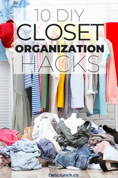 closet organization hacks that are easy and cheap