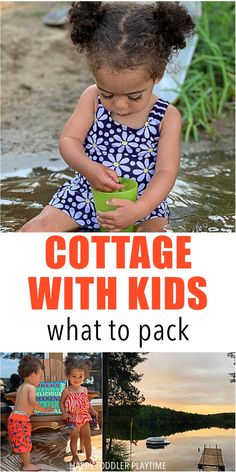 Cottage Fun For Kids, Packing For The Cottage, Cottage Activities For Kids, Cottage Activities, Kids Zone, Camping With Kids