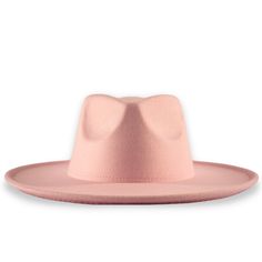 Women's rose pink large brim fedora hat. Womens Wide Brim Hats, Bolero Hat, Dope Hats, Hat Stores, Wide Brim Fedora, Felt Fedora, Dark Tan, Wide Brimmed Hats, Brim Hat