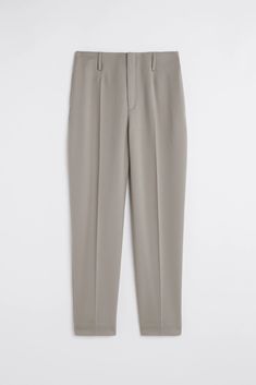 54% Polyester, 44% Wool, 2% Elastane Classic Tailored Structured Bottoms, Formal Structured Classic Bottoms, Modern Structured Pants For Workwear, Tailored Structured Business Pants, Classic Structured Work Pants, Classic Structured Pants For Workwear, Solid Wool Dress Pants For Work, Tailored Structured Pants For Business Casual, Classic Structured Bottoms For Work