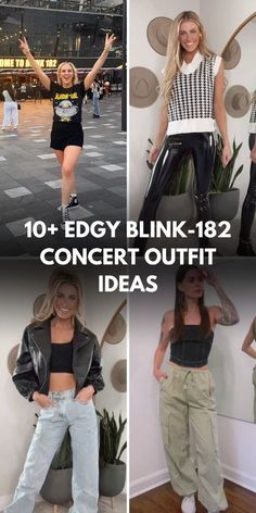 Doc Martens Concert Outfit, Rap Concert Outfits, Rock Show Outfit, Punk Rock Concert Outfit, Rock Concert Outfits, Edgy Concert Outfit, Punk Rock Concert, Blink 182 Concert, Cute Concert Outfits