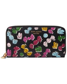 Kate Spade New York Bon Bon Candy Print Zip Around Continental Wallet | Zappos.com Elegant Multicolor Wallet For Daily Use, Elegant Multicolor Wallets For Everyday Use, Elegant Multicolor Wallets For Daily Use, Multicolor Rfid Blocking Travel Bag, Elegant Multicolor Wallets With Card Slots, Elegant Multicolor Travel Wallets, Trendy Multicolor Wallets With Interior Card Slots, Multicolor Rfid Blocking Bags For Daily Use, Multicolor Daily Use Bags With Rfid Blocking