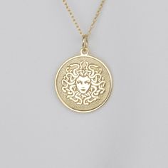 Channel the power of legend with our 14k Gold Medusa Necklace, a striking symbol of protection from ancient Greek mythology. This Personalized Medusa Pendant is meticulously handcrafted, capturing the mystique of the Gorgon Necklace. Perfect as a unique Ancient Greek Mythology Charm, this Greek Charm Necklace adds a touch of ancient allure to any collection. * Material: Pendant and chain are 14k Yellow Solid Gold or 925 Sterling Silver * Pendant thickness: 0.70 mm * Inner diameter of jump ring: Medusa Jewelry, Medusa Necklace, Medusa Pendant, Ancient Greek Mythology, Necklace Personalized, Greek Mythology, Ancient Greek, Sterling Silver Pendants, Pendant Necklaces