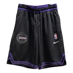 Nike NBA Dry Fit LA Lakers DNA Shorts 'Black' DZ3687-010 Black Athletic Shorts For Basketball Season, Black Sporty Basketball Bottoms, Sporty Black Bottoms For Basketball, Casual Black Athletic Shorts For Basketball, Black Sportswear Bottoms For Basketball, Nike Sportswear Bottoms For Basketball, Nike Sporty Basketball Bottoms, Nike Casual Basketball Athletic Shorts, Nike Nba