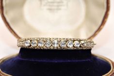 VINTAGE ORIGINAL14K GOLD NATURAL BRILLIANT CUT DIAMOND AND ROSE CUT DIAMOND DECORATED BRACELET In very good condition. Total weight is 33.6 grams. Totally is brilliant cut diamond about 4 carat. Totally is rose cut diamond about  5 carat. The diamond is has  F-G-H color and vs-vvs-s1 clarity. Acid tested to be 14k real gold. Please contact for any questions. Vintage Diamond Bracelet With Brilliant Cut For Formal Occasions, Vintage Brilliant Cut Diamond Bracelet For Wedding, Vintage Formal Diamond Bracelet With Hand Set, Vintage Diamond Bracelet With Single Cut Diamonds For Anniversary, Vintage Diamond Bracelet With Hand Set For Formal Occasions, Vintage Anniversary Diamond Bracelet With Single Cut Diamonds, Vintage Hand Set Diamond Bracelet For Formal Occasions, Vintage Round Brilliant Cut Diamond Bracelet, Vintage Round Bracelet With Single Cut Diamonds