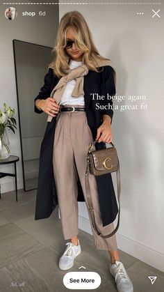 Lydia Jane Tomlinson, Lydia Tomlinson, Look Office, Mode Tips, Europe Fashion, Minimal Outfit, Stil Inspiration, Casual Work Outfits, Pantalon Large