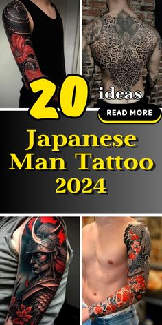 the top 20 japanese man tattoo designs for men and women in their 20s's