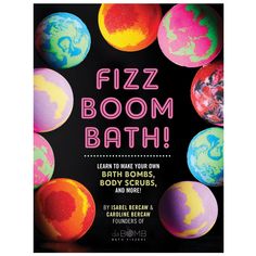 Fizz Boom Bath! Learn How to Make Your Own Bath Bombs, Body Scrubs, and More!Have you ever found yourself staring longingly at a table full of scrumptious-looking bath bombs, shower melts, or lotion bars for sale and thought, “Gee, it would be fun to make these at home, but where the heck would I begin?!” Teenage "sisterpreneurs" and creators of Da Bomb Bath Fizzers are here to take the mystery out of bath and body recipes and give you all the tools you need to crown yourself Archbishop of Batht Buku Diy, Cinnamon Twists, Bath Fizzers, Bath Bomb Recipes, Beauty Treats, Bubble Bars, Organic Bath Products, Diy Spa, Homemade Bath Products