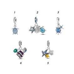 Colorful Starfish Turtle Charm For Bracelet, Sterling Silver Charm, Sea Dangle Charm      -Colorful Starfish Turtle Charm      -Starfish, Sea Turtle And Shell Charm      -Treasure And Turtle Charm      -Blue Turtle Charm      -Beaded Blue Sea Turtle Dangle Charm 🔳Our all charms are compatible with Pandora bracelets, necklaces, and key chains. 🔳All products you ordered come exactly the same in the photos and videos. 🔳Our all products are made with %100 925 Silver Sterling. 🔳925 Sterling Silve Dangle Star Charms For Gifts, Dangle Star Charm For Gifts, Star-shaped Jewelry With Dangling Charms For Gift, Starfish Charm Necklace Perfect For Gifts, Starfish Charms Jewelry For Gifts, Starfish Charm Necklace As Gift, Starfish Charm Necklaces For Gifts, Starfish Charms Jewelry As A Gift, Starfish Charms Jewelry For Gift