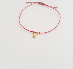 Red Bracelet, Tiny Bracelet, Tulip Bracelet, Friendship Bracelet, Bridesmaid Gift, String Bracelet, Adjustable Charm Bracelet For Bridesmaids, Charm Bracelet For Bridesmaid Gift, Adjustable Gold Friendship Bracelets For Gift Making, Friendship Bangle Bracelets With Sliding Knot, Sliding Knot Bangle Friendship Bracelet, Friendship Bangle Bracelet With Sliding Knot, Adjustable Christmas Friendship Bracelets, Christmas Friendship Adjustable Bracelets, Red Adjustable Bracelets For Birthday Gift