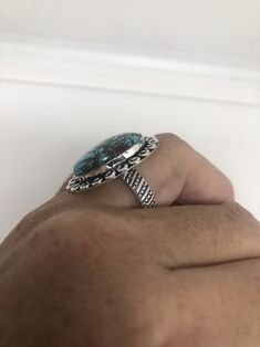 Large genuine blue Turquoise Vintage ring Low content silver not sterling. Size 9 Can be re sized at my jeweler. $10-$20 All rings are shipped free in the US in a nice gift box. Check out our over a THOUSAND great reviews Engraving is $4 per letter and is not always perfect depending on the piece. It can take a few days if the jeweler is busy. This is payable to Paypal Judithsltd@gmail.com Blue Turquoise Sterling Silver Ring, Blue Turquoise Promise Ring, Sterling Silver Turquoise Ring As Gift, Handmade Sterling Silver Turquoise Ring, Turquoise Ring Gift, Silver Oval Turquoise Ring Fine Jewelry, Oval Turquoise Ring With Stone Setting, Oval Turquoise Ring With Stone Setting Gift, Blue Nickel-free Turquoise Promise Ring