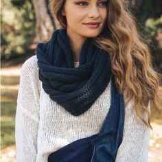 Infinity Scarf Navy New! Casual One-size Infinity Scarf, Casual Infinity Scarf, Red Plaid Scarf, Tartan Plaid Scarf, Beaded Scarf, Small Scarf, Reversible Scarf, Polka Dot Scarf, Polyester Scarf