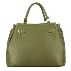 Elegant handbag
High quality green grained leather
Metal zip closure
Gold-colored metal buckle with twist closure
Fabric lined
Removable shoulder strap
Made by hand
Made in Italy
Longueur 34,5 cm
Largeur 18 cm
Hauteur 28 cm Green Modern Satchel With Detachable Handle, Modern Green Satchel With Detachable Handle, Green Soft Leather Satchel For Office, Green Top Handle Satchel In Soft Leather, Green Satchel Shoulder Bag For Business, Green Soft Leather Top Handle Satchel, Green Business Satchel Shoulder Bag, Green Business Satchel Bag, Green Office Bag With Detachable Strap