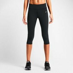 NWT Nike Dri-Fit black running epic lux Capris pants  ~SIZE:XS~ BLACK.  Condition is "New with tags".  Shipped with USPS First Class. Black Moisture-wicking Capris For Yoga, Athleisure Capris For Gym, Capri Length, Athleisure Capris For Gym, Nike Moisture-wicking Yoga Pants For Sports, Nike Sporty Yoga Pants For Training, Sporty Nike Yoga Pants For Training, Black Compression Capris For Workout, Sporty Gym Capris, Athleisure Capri Pants For Gym