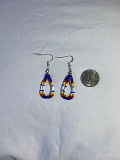 Handmade beaded small strand earrings. Measurement is 2''inch long. If a color is sold out just message us as we may have more available or if you have any other questions. Thanks for looking at our page. We also have some clearance items or raffles on are Facebook group pages. Come check us out at Cassy's Native Selling & Auctions or Cassy's Native Beadwork & Apparels. Handmade Casual Beaded Earrings, Casual Handmade Beaded Earrings, Multicolor Teardrop Casual Jewelry, Casual Multicolor Teardrop Jewelry, Adjustable Multicolor Beaded Teardrop Earrings, Adjustable Beaded Teardrop Earrings, Adjustable Beaded Chain Drop Earrings, Adjustable Large Beads Drop Earrings, Adjustable Large Beaded Drop Earrings