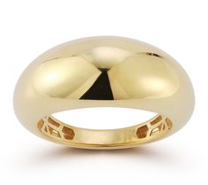 Add some breathtaking brilliance to any outfit with this Luminosa Gold bold dome ring, featuring a polished dome design that effortlessly catches the light. From Luminosa Gold. Dome Ring, Domed Ring, The Light, Jewelry Rings, Ring, Gold, Design, Jewellery Rings