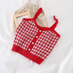 Knitting Cute, Aesthetic Plaid, Tops Bonitos, Plaid Crop Top, Soft Girl Aesthetic, Shirt Casual Style, Tank Top Straps, Layered Fashion, Purple Plaid