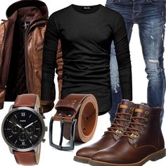 Elegantes Outfit Herren, Outfit Herren, Mens Winter Fashion Outfits, Black Men Fashion Swag