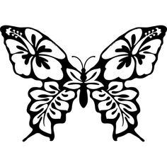 a black and white drawing of a butterfly