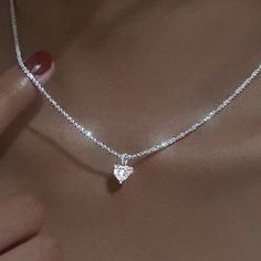 Brand New And Gorgeous Sterling Silver, Simulated Diamond Length: 15-18.5 Inch Gold Leaf Pendant, Lucky Brand Necklace, Caged Necklace, Diamond Heart Pendant Necklace, Silver Diamond Necklace, Unicorn Necklace, Heart Necklace Diamond, Pendant Watches, Senior Prom