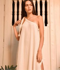 "Women artisanal organic beachwear, ALLE BOHO \"CIRCE\" maxi dress features a \"Off-the-Shoulder\" neckline design, maxi length. This dress is everything that you want for your next vacation. Perfect as a gift for her. We are so proud to make Artisanal Organic Clothing using only RAW Cotton that feels and looks very basic and natural. Our clothes do not only look natural and beautiful, but they are also made in the most natural and beautiful way. Details: -\"Off-the-Shoulder\" Neckline Design -Boho Style -Greek Style -One Size -42 inches long  -Made and dyed entire by hand" Bohemian One Shoulder Brunch Dress, Bohemian One-shoulder Dress For Brunch, Beige Bohemian Beach Dress For Brunch, Bohemian One-shoulder Brunch Dress, Beige Maxi Beach Dress For Beach Party, Beige Maxi Dress For Beach Party, Beige One-shoulder Maxi Dress For Summer, Bohemian One Shoulder Beach Dress, Bohemian One-shoulder Dress For Beach