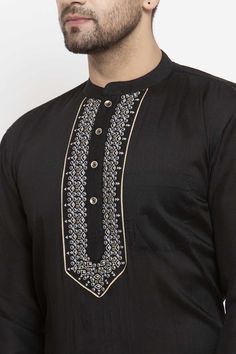 Black Sets With Printed Motifs For Festivals, Festive Black Sets With Printed Motifs, Black Salwar Kameez With Printed Motifs For Festivals, Black Long Sleeve Salwar Kameez With Printed Motifs, Festival Salwar Kameez With Printed Motifs In Black, Festival Salwar Kameez In Black With Printed Motifs, Black Kurta With Printed Motifs For Transitional Season, Black Traditional Wear With Printed Motifs For Transitional Season, Black Bollywood Traditional Wear With Printed Motifs