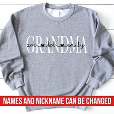 Dng Fashion  S Mothers Day Gift Personalized Shirt Grandma With Kid Names 322   Standard Crew Neck SweatshirtDng Fashion  S Mothers Day Gift Personalized Shirt Grandma With Kid Names 322   Standard Crew Neck Sweatshirt   This model reduces inventory waste and allows customers to create personalized designs. These t-shirts are made from high-quality materials and come in a range of sizes and colors, making them versatile for any occasion. Long Sleeve Tops With Letter Print For Mother's Day, Long Sleeve Cotton Sweatshirt For Anniversary, Anniversary Crew Neck Top With Graphic Print, Mother's Day Anniversary Crew Neck Top, Mother's Day Anniversary Cotton Top, Crew Neck Tops For Anniversary And Mother's Day, Crew Neck Cotton Top For Anniversary, Cotton Tops For Mother's Day Anniversary, Cotton Crew Neck Top For Anniversary