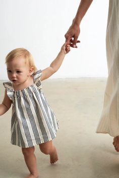 Vintage stripes baby dress – Cozmo Vintage Stripes