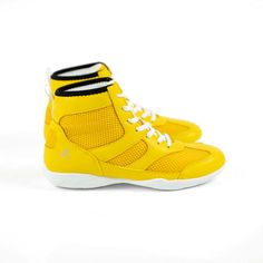 Vigor hi top dance sneakers - yellow Mens Dance, Dance Sneakers, Stockings Heels, Professional Dancers, Sneaker Dress Shoes, Ankle Support, Dance Fashion, Unisex Shoes, Hi Top