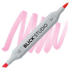 a pink marker with the word black studio on it