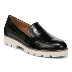 Kensley Loafer Platform Loafers, Vionic Shoes, Loafers Style, Athletic Fashion, Lug Sole, Black Patent Leather, Leather Slip Ons, Leather Loafers, Loafers For Women