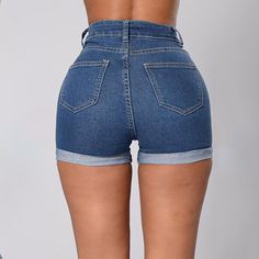 Sexy Denim Shorts Women Wrapped Hip High Waist Slim Short Trousers Women Rolled Up Short Jeans For High Waist Stretch Jeans With Built-in Shorts, Fitted High Waist Denim Jean Shorts, Trendy Fitted High Waist Jean Shorts, Trendy Fitted High-waist Jean Shorts, Trendy High Waist Jeans With Built-in Shorts, Trendy High Waist Jeans With 2-in-1 Shorts, High Waist Stretch Jean Shorts In Dark Wash, High Waist Stretch Denim Jean Shorts, Dark Wash High Waist Stretch Jean Shorts