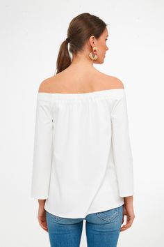 The Miranda Off the Shoulder Blouse is minimalist, modern, and chic. Made from a soft fabric with long sleeves and an A-line shape, this style makes getting dressed effortless. Pair with denim and bold jewelry for an elevated date night look!

Off-the-shoulder
Long sleeves
Relaxed, boxy fit
Material: 75% rayon, 20% polyester, 5% spandex
Care: Hand wash cold, hang to dry Off The Shoulder Blouse, Bold Jewelry, Getting Dressed, Minimalist Modern, Night Looks, Get Dressed, Off Shoulder Blouse, Soft Fabric, Date Night