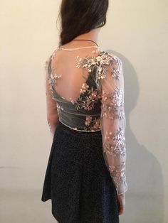 FREE SHIPPING Summer Women Shirts Fashion Transparent Embroidery Lace Up Bandage Pink Floral Crop Tops Blouse Ladies Flower Bandage Clothes JKP2867 Long Sleeve Top With Floral Embroidery For Weddings, Long Sleeve Embroidered Party Blouse, Embroidered Long Sleeve Blouse For Party, Wedding Long Sleeve Top With Floral Embroidery, Elegant Long Sleeve Tops With Floral Applique, Elegant Long Sleeve Blouse With Floral Applique, Fitted Floral Applique Top For Parties, Long Sleeve Lace Tops With Floral Embroidery, Fitted Long Sleeve Embroidered Top For Wedding