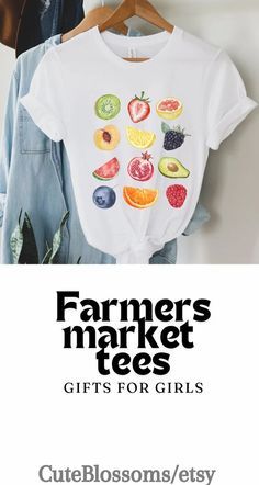 Summer Fruit Shirt Aesthetic Gift for Her Foodie Shirt Gardening Gifts for Nature Lover Farmers Market Clothes Gift for Plant Lover Berry Te - Etsy Market Clothes, Farmers Market Outfit, Gift For Plant Lover, Fruit Shirt, Gardening Gifts, Aesthetic Gift, Shirt Aesthetic, Gifts For, Gardening Shirts