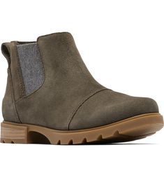 SOREL Emelie III Waterproof Chelsea Boot (Women) | Nordstrom Chelsea Boot Women, Boot Shoes, Dark Clouds, Chelsea Boot, Personal Marketing, Shoes Women, Boot Shoes Women, Me Too Shoes, Everyday Fashion