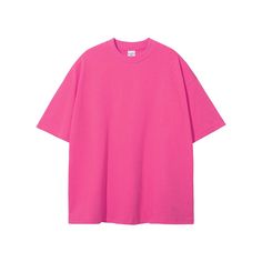 A-137-rose Tshirt Oversized, Fits Clothes, Pinterest Outfits, Pink Tshirt, Pink Shirt, Basic Tee, Oversized Tee, Outfits Summer, Branded T Shirts