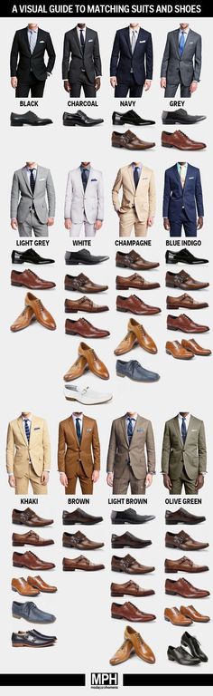 Suits And Ties, Style Chart, Suit Shoes, Man Ray, Men Style Tips, Suit Style, Wedding Suits Men, Men's Suits