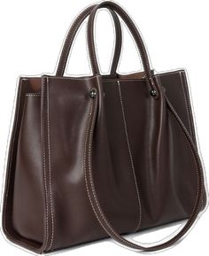 Brown Square Satchel For Shopping, Brown Faux Leather Shoulder Bag With Top Handle, Brown Faux Leather Shoulder Bag With Top Carry Handle, Trendy Brown Satchel For Work, Brown Faux Leather Shoulder Bag For Work, Casual Brown Bag For Work, Casual Brown Bag For Workwear, Brown Large Capacity Satchel For Work, Fall Brown Faux Leather Satchel