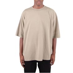 Brand New Product With Multiple Sizes! The Shirt Is A Great Piece To Have If You Love The Baggy Style! Spring Oversized Beige T-shirt, Oversized Cotton Drop Shoulder Tops, Oversized Drop Shoulder Tops For Everyday, Oversized Beige T-shirt For Summer, Summer Beige Streetwear Shirt, Beige Summer Streetwear Shirt, Plain Drop Shoulder Tops For Streetwear, Oversized Beige Shirt For Everyday, Beige Relaxed Fit Plain Top