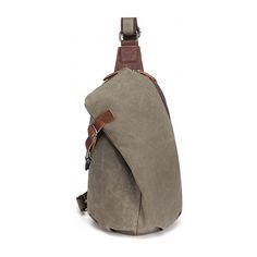 Experience strength in style with our Expandable Sling Bag. Sturdy waxed canvas, cow leather shoulder strap ends, durable cotton lining, and high-grade hardware for premium quality. Features: Environmental non-toxic, wear-resistant. water resistant. Application Scope: Outdoor sports (hiking, camping, climbing, running, cycling, bike riding, etc), outings, travel/vacation, trips to the amusement park. Dimension (L x W x H): 9.05 x 5.11 x 14.56 inches / 23 x 13 x 37 cm. Weight:1.54 pounds/ 0.7kg A Sling Bag Canvas, Sling Backpack Purse, Canvas Sling Bag, Sling Bag For Men, Backpack Reviews, Canvas Crossbody Bag, Small Backpack, Waxed Canvas, Chest Bag