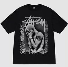 #ad Premium Quality Stussy x Goldie Metalheadz 30th Anniversary T-Shirt Black, Size S,M,L.Brand New!, Fashion Mens Clothing Stussy T Shirt, Stussy Shirt, T Shirt Picture, Cool Outfits For Men, 30th Anniversary, Fashion Mens, Mens Clothing, Mens Clothing Styles, Cotton T Shirt