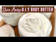 Easiest WHIPPED Body Butter Recipe | Get Non GREASY GLOWING SOFT SKIN - YouTube Shea Body Butter Recipe, Diy Body Cream, Emulsified Body Butter, Whipped Body Butter Recipe, Face Butter, Whipped Shea Body Butter, Body Butter Recipe, Diy Face Cream, Diy Sugar Scrub Recipe