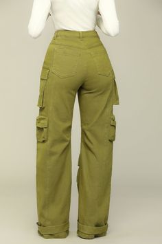 ESTIMATED SHIP DATE 2/29 Prior to placing your pre-order please review our "How Pre-Orders Work" page by clicking here. SIZE AND FIT Model is wearing a size small and is 5'5 Runs true to size with stretch PRODUCT DETAILS High waist 10 pockets MEASUREMENTS Inseam 32.5" Cargo Wide Leg Pants, Sitewide Sale, High Risk, Jeans Dress, Leg Pants, Wide Leg Pants, Jumpsuit Dress, Pre Order, Jumpsuit Romper