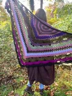 "This extra large cozy boho shawl is made from soft wool, cotton, and acrylic blend yarn. This shawl is like a personal fashionable blanket that will keep you cozy and warm.  This shawl measure about 95\" across and 50\" from top to bottom. This original creation was handmade with love by me." Boho Shawl, Cozy Boho, Soft Wool, Handmade With Love, Shawls And Wraps, Scarf Wrap, Scarf Accessory, Shawl, With Love