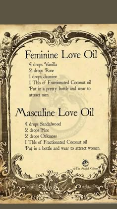 Wicca Wedding Traditions, House Diy Renovations, Manifestation Oil Recipe, Which Wallpaper, Spell Oils, Beauty Spell, Old Magic, Magick Oil, House Magic