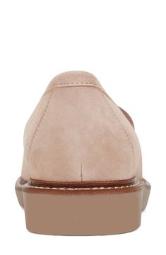 A timeless penny loafer shaped from soft leather is built with Trutech cushioning that absorbs shock and reduces leg fatigue for desk-to-dinner comfort. 1 1/4" heel Leather upper/textile lining/rubber sole Imported Classic Slip-on Flats With Arch Support, Classic Slip-ons With Arch Support And Flat Heel, Classic Almond Toe Flats With Suede Lining, Classic Oxfords With Cushioned Footbed, Classic Oxfords With Cushioned Footbed And Flat Heel, Classic Slip-ons With Arch Support For Work, Flat Heel Loafers With Arch Support For Work, Workwear Flat Heel Loafers With Arch Support, Classic Slip-ons With Leather Footbed, Medium Width